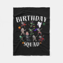 Search for happy birthday blankets Dabbing santa claus