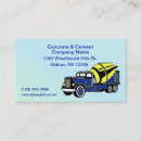 Search for concrete company business cards Construction