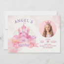 Search for princess castle invitations Girl