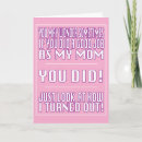 Search for teen mothers day cards Humour