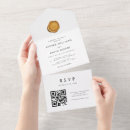 Search for wax seal invitations Black and white