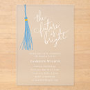 Search for light blue graduation invitations Typography