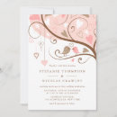 Search for pink and brown wedding invitations Birds