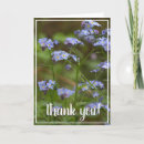 Search for forget me not thank you cards Thanks