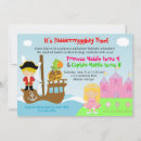 Search for boy girl twin birthday invitations Pirate