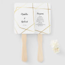 Search for gold wedding programs Chic
