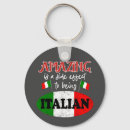 Search for pasta key rings Italian