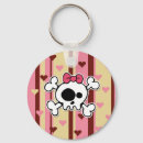 Search for skull and bones key rings Kawaii