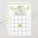 Search for elephant baby shower bingo Yellow