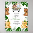 Search for wild one birthday posters Safari