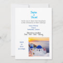 Search for greece destination wedding invitations Santorini