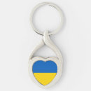 Search for heart shaped flag key rings Flag of ukraine