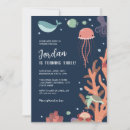 Search for under the sea party invitations Boy