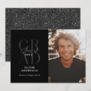 Search for glitter graduation invitations Minimal