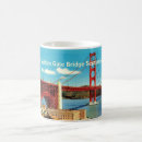 Search for california souvenirs mugs San francisco bridge