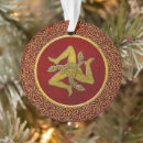 Search for filigree christmas tree decorations Red