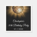 Search for game night napkins Gold