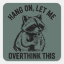 Search for overthinking stickers Funny
