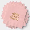 Search for pink and gold napkins Birthday
