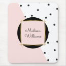 Search for cute polka dot mousepads Trendy