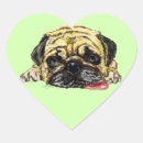 Search for pug dogs stickers Pet
