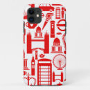 Search for london iphone cases Red