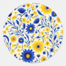 Search for cornflower blue stickers Vintage