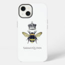 Search for queens crown iphone cases Honey bee
