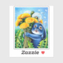 Search for blue dandelion stickers Cute