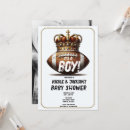 Search for king baby shower invitations Boys