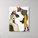 Search for fox canvas prints Flowers