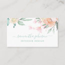 Search for floral business cards Pastel