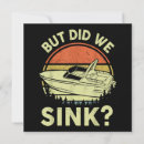 Search for funny boat invitations Boating