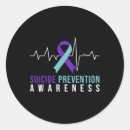 Search for suicide prevention ribbon stickers Hope