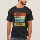 Search for funny 21st birthday tshirts This