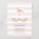 Search for flamingo baby shower It's a girl