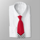 Search for red white and black stripes ties Geometric
