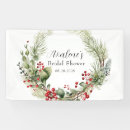 Search for christmas wreath banners Red