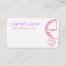 Search for stroller business cards Childcare