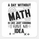 Search for funny math stickers Mathematics