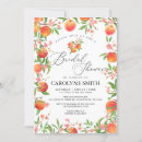 Search for summer fruit bridal shower invitations Peach