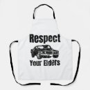 Search for classic car aprons Funny