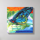 Search for bright animal canvas prints Butterfly