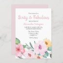 Search for sixty and fabulous invitations 60th
