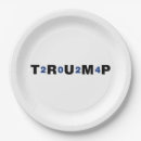 Search for trump paper plates Make america great again