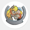 Search for horse rider stickers Horseshoe