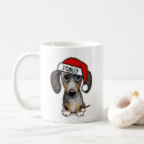 Search for dachshund christmas mugs Pets