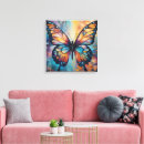 Search for abstract butterfly canvas prints Artistic