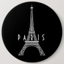 Search for eiffel tower paris france badges Cute