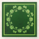 Search for saint patrick coasters Clover